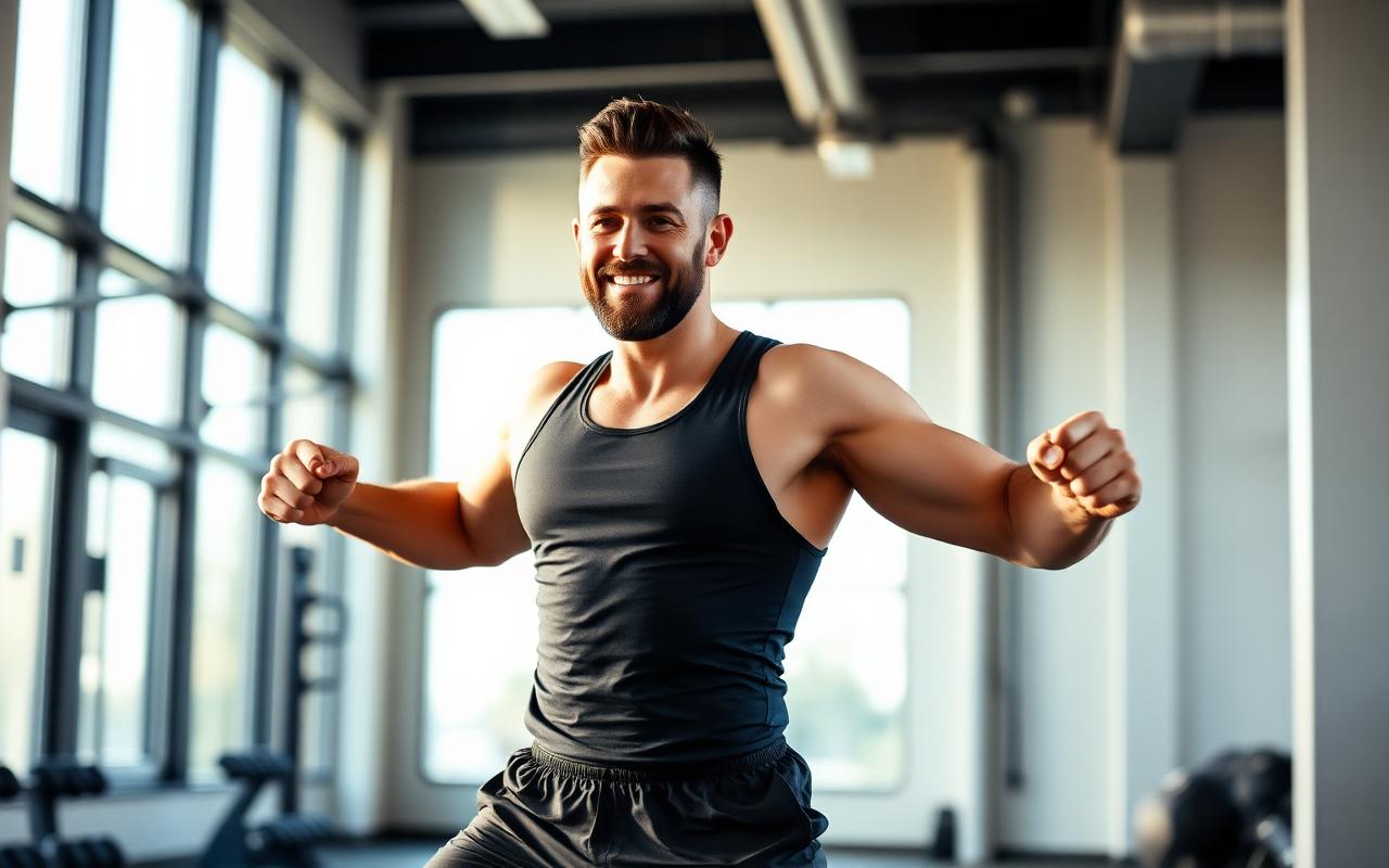 Confident, energetic man — the MANERGY lifestyle